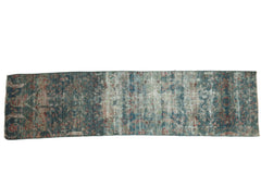 2x8 Vintage Distressed Fragment Mahal Rug Runner // ONH Item 8322