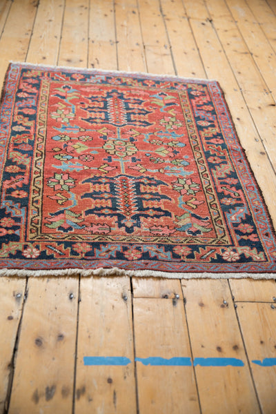 3x4 Antique Heriz Square Rug // ONH Item 8326 Image 1