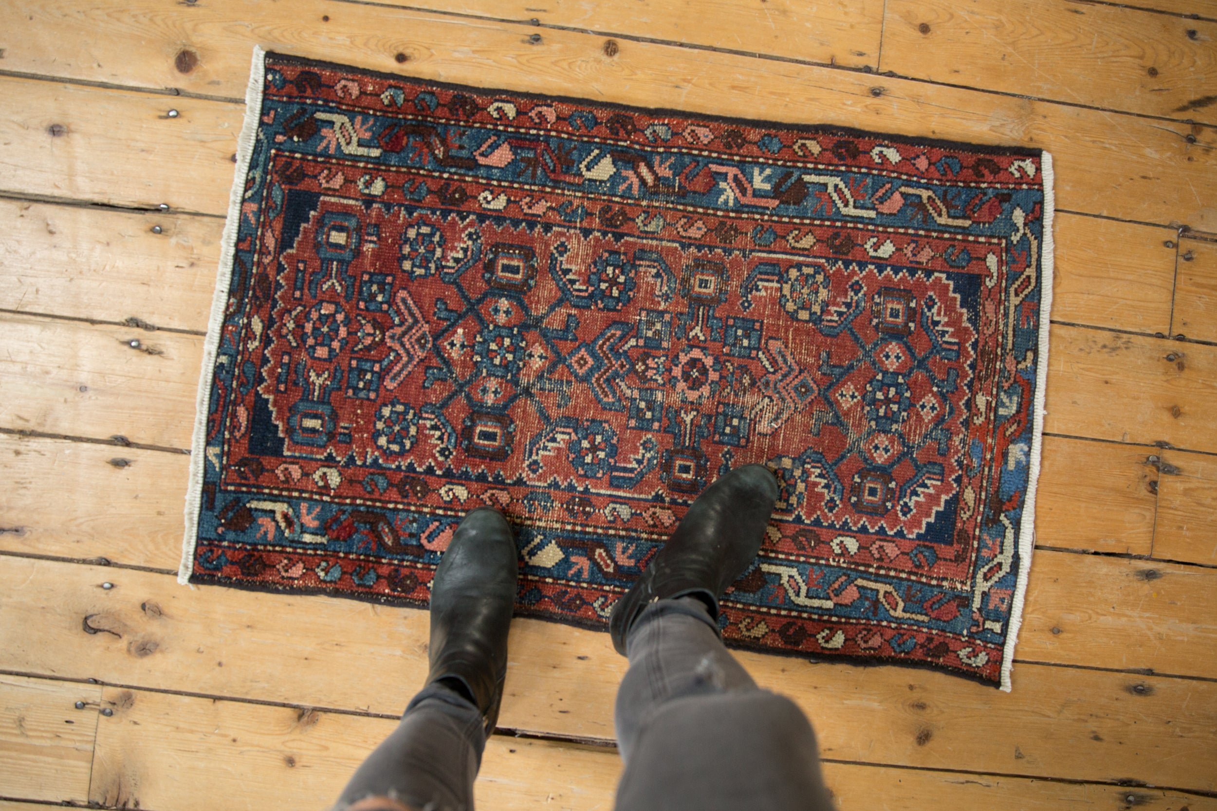 2x3.5 Vintage Hamadan Rug // ONH Item 8335 Image 1