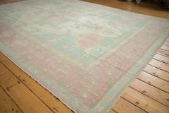 8.5x11.5 Vintage Distressed Oushak Carpet // ONH Item 8338 Image 3
