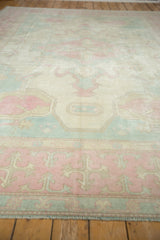 8.5x11.5 Vintage Distressed Oushak Carpet // ONH Item 8338 Image 5