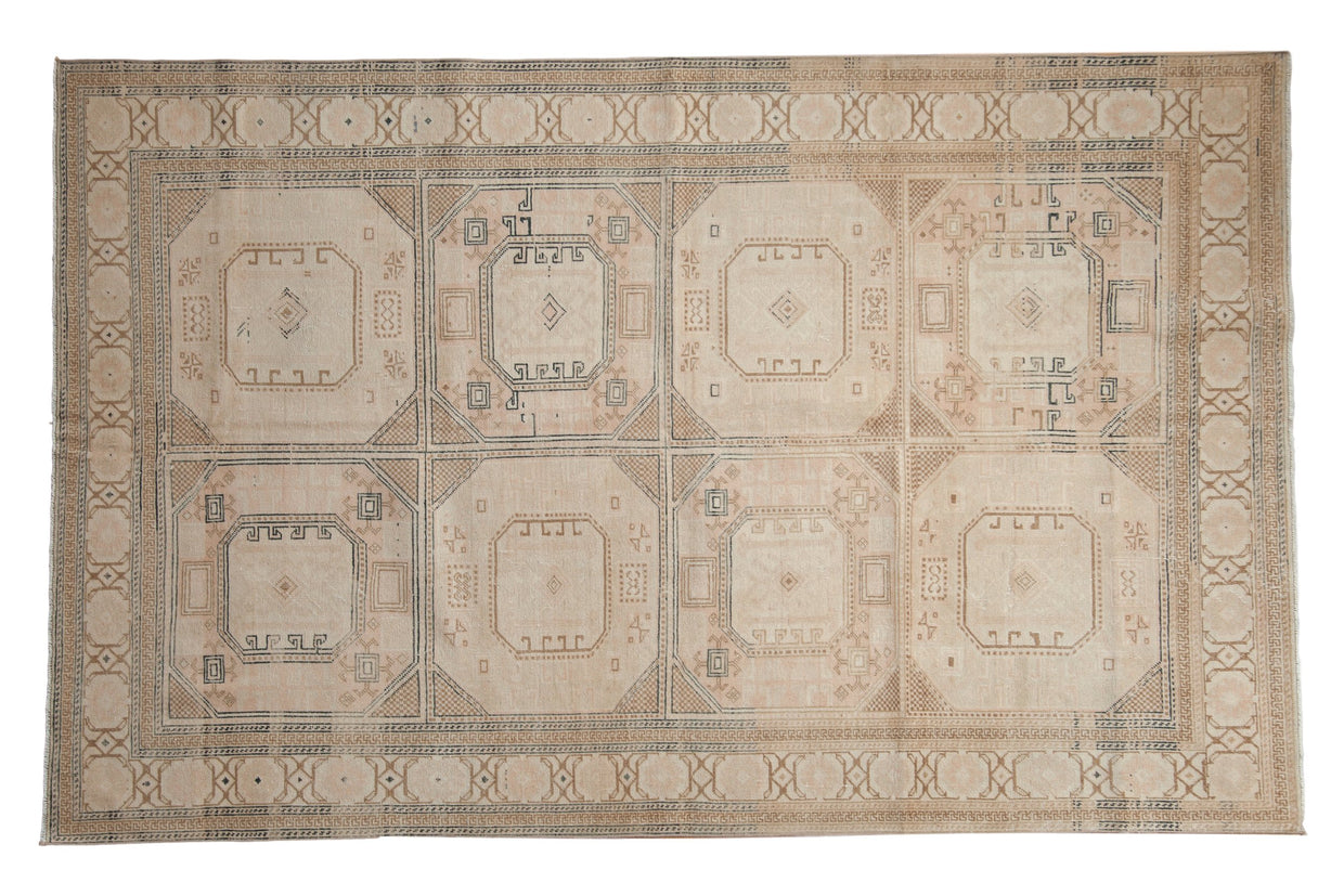 5x8 Vintage Distressed Sivas Carpet // ONH Item 8341