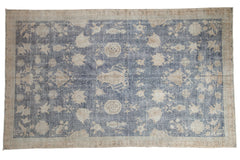 5.5x9 Vintage Distressed Fragment Sparta Carpet // ONH Item 8343