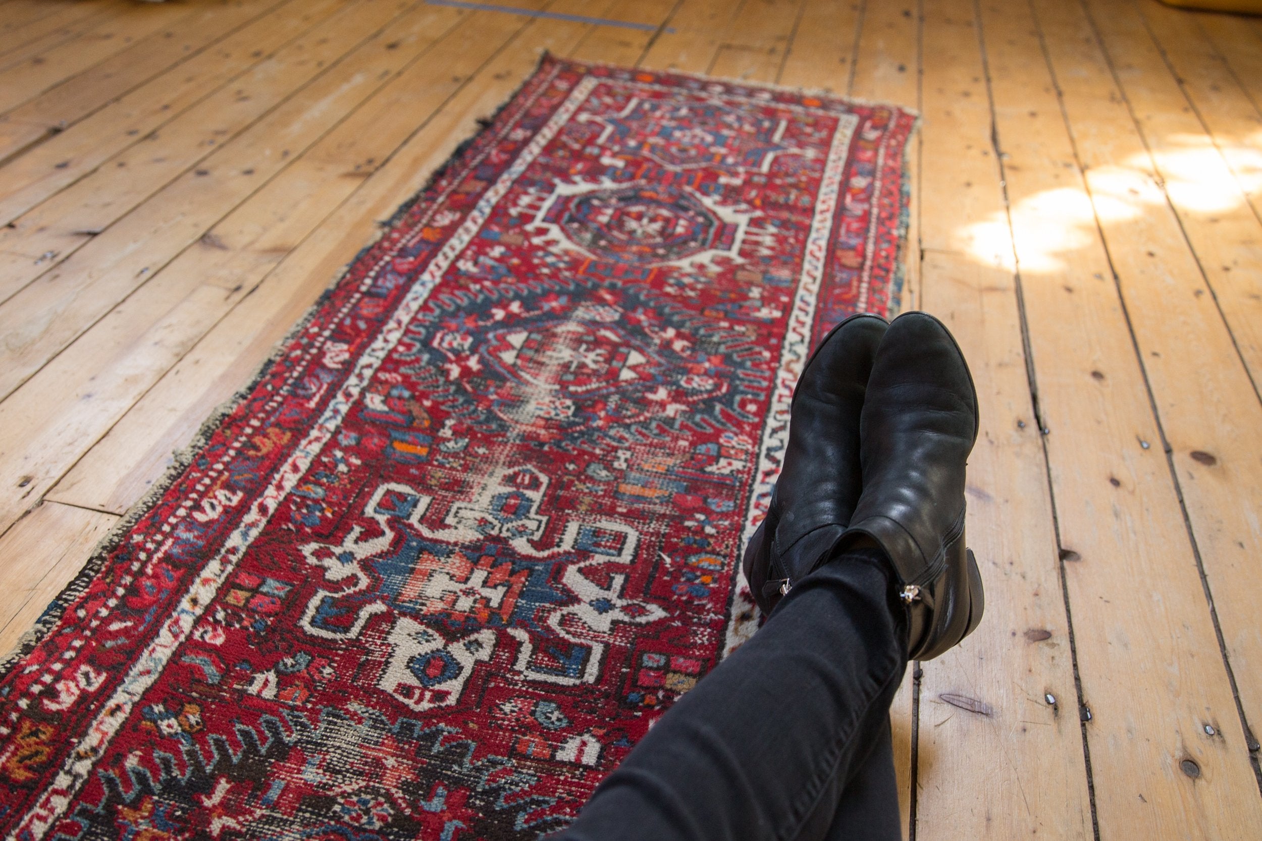 2.5x9 Vintage Karaja Rug Runner // ONH Item 8350 Image 1