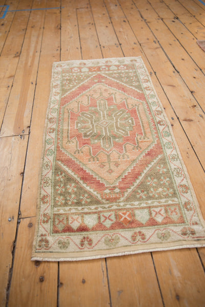 2x4 Vintage Distressed Oushak Rug Runner // ONH Item 8356 Image 3