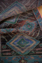 1.5x5 Vintage Distressed Fragment Oushak Rug Mat Runner // ONH Item 8357 Image 6