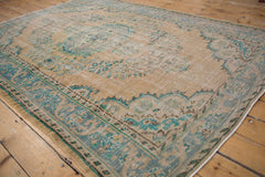 5.5x8.5 Vintage Distressed Oushak Carpet // ONH Item 8367 Image 4