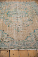 5.5x8.5 Vintage Distressed Oushak Carpet // ONH Item 8367 Image 5