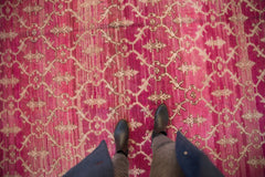 7.5x9.5 Vintage Distressed Oushak Carpet // ONH Item 8371 Image 1