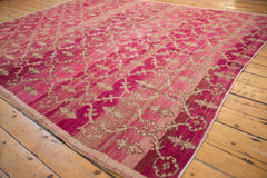 7.5x9.5 Vintage Distressed Oushak Carpet // ONH Item 8371 Image 2