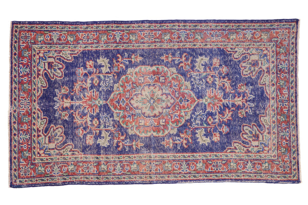 3x5 Vintage Distressed Oushak Rug // ONH Item 8381