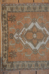 2x2 Vintage Distressed Oushak Square Rug Mat // ONH Item 8384 Image 4