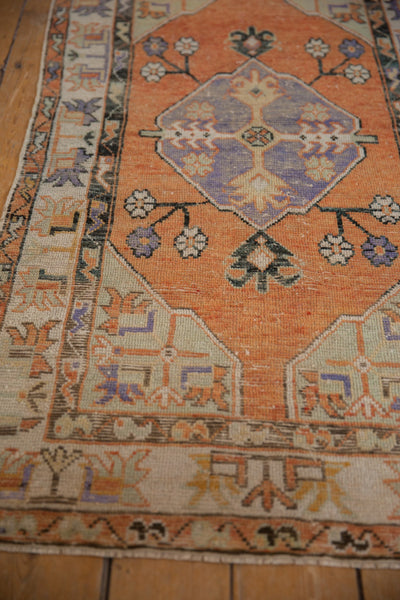 2.5x5.5 Vintage Distressed Oushak Rug Runner // ONH Item 8392 Image 3