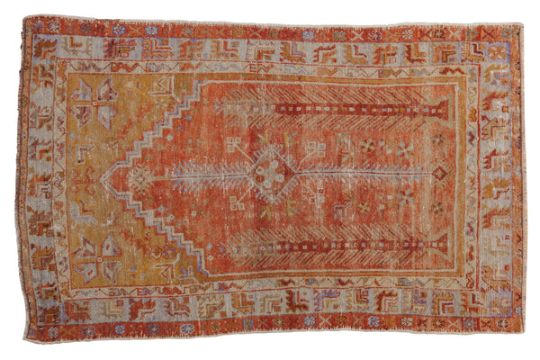 3x5 Vintage Distressed Oushak Rug // ONH Item 8396
