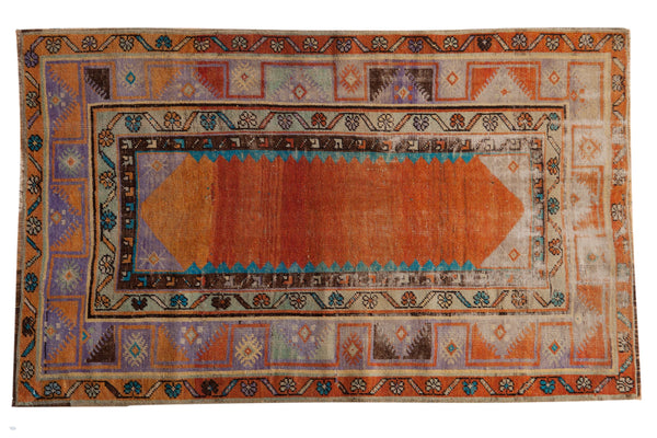 3x5 Vintage Distressed Oushak Rug // ONH Item 8398