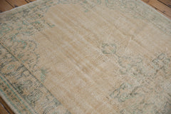 5.5x8.5 Vintage Distressed Oushak Carpet // ONH Item 8402 Image 3