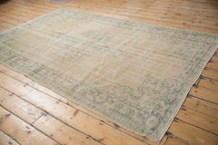 5.5x8.5 Vintage Distressed Oushak Carpet // ONH Item 8402 Image 6