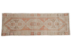 2.5x8 Vintage Distressed Oushak Rug Runner // ONH Item 8406