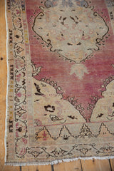 2.5x5.5 Vintage Distressed Oushak Rug Runner // ONH Item 8412 Image 4