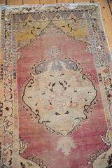 2.5x5.5 Vintage Distressed Oushak Rug Runner // ONH Item 8412 Image 5