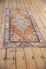 2.5x5.5 Vintage Distressed Oushak Rug Runner // ONH Item 8415 Image 2