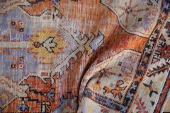 2.5x5.5 Vintage Distressed Oushak Rug Runner // ONH Item 8415 Image 5