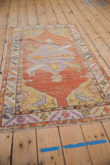 3x5.5 Vintage Distressed Oushak Rug // ONH Item 8418 Image 2