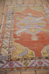 3x5.5 Vintage Distressed Oushak Rug // ONH Item 8418 Image 3