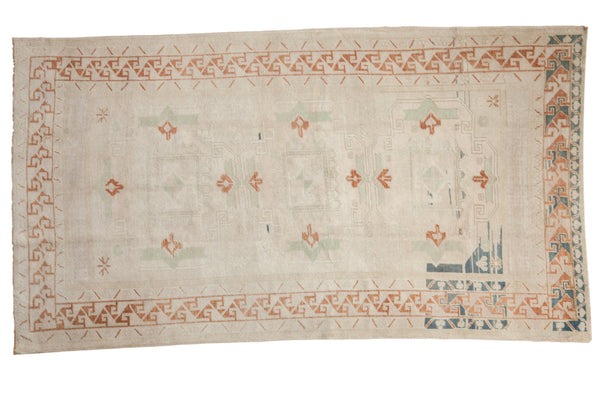 4.5x8 Vintage Distressed Oushak Rug // ONH Item 8434