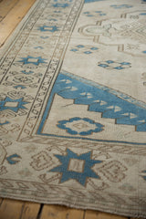 6x8.5 Vintage Distressed Oushak Carpet // ONH Item 8435 Image 5
