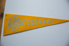 Vintage University of Colorado Felt Flag // ONH Item 8450 Image 2