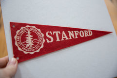 Vintage Stanford University Felt Flag // ONH Item 8453 Image 1
