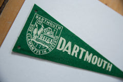 Vintage Dartmouth College Felt Flag // ONH Item 8454 Image 1