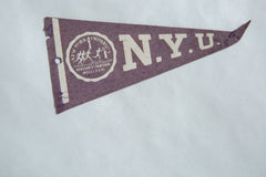 Vintage NYU Felt Flag // ONH Item 8479 Image 1