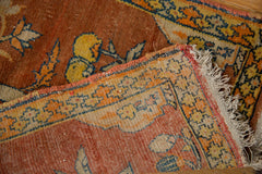 1.5x2 Antique Fine Tabriz Sennehbaft Square Rug Mat // ONH Item 8484 Image 7