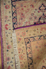 2x2.5 Antique Kerman Square Rug Mat // ONH Item 8490 Image 7