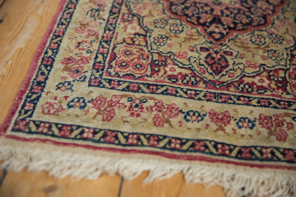 2x3 Antique Kerman Rug Mat // ONH Item 8506 Image 5