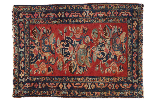 2x3 Vintage Hamadan Rug Mat // ONH Item 8510