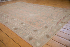 6.5x10 Vintage Distressed Oushak Carpet // ONH Item 8518 Image 3