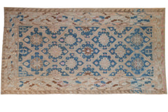 6.5x12 Vintage Distressed Soumac Carpet // ONH Item 8519