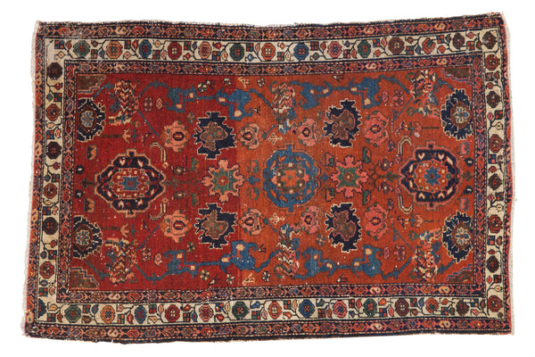 3x4.5 Antique Fine Malayer Rug // ONH Item 8521