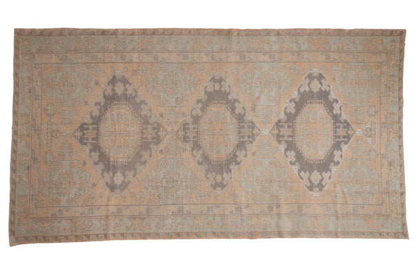 5.5x10.5 Vintage Distressed Soumac Carpet // ONH Item 8526