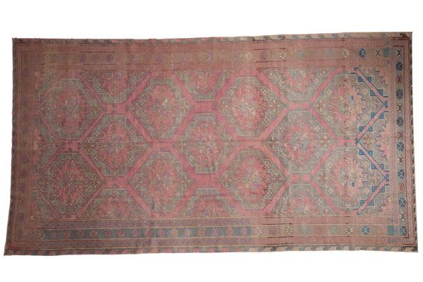 6.5x12.5 Vintage Distressed Soumac Rug Runner // ONH Item 8527