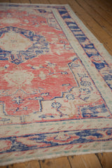 5.5x8 Vintage Distressed Oushak Carpet // ONH Item 8547 Image 3