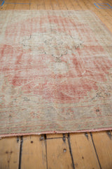 5.5x8.5 Vintage Distressed Oushak Carpet // ONH Item 8552 Image 5