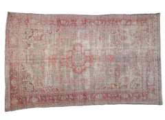 6x9 Vintage Distressed Oushak Carpet // ONH Item 8553