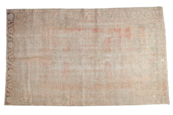 4.5x7 Vintage Distressed Oushak Rug // ONH Item 8581