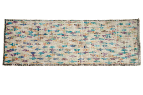 3.5x10 Vintage Distressed Tulu Rug Runner // ONH Item 8583