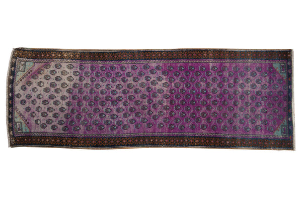 3.5x10 Vintage Distressed Oushak Rug Runner // ONH Item 8588