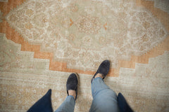 6x10.5 Vintage Distressed Oushak Carpet // ONH Item 8597 Image 1